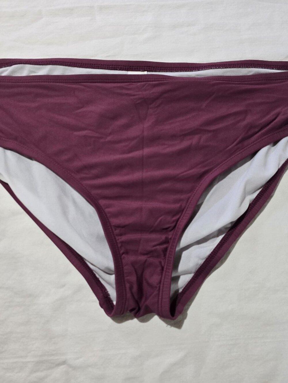 Freshwater Plum / Burgundy Bikini Bottom Size XXL – Swim Bottom EUC